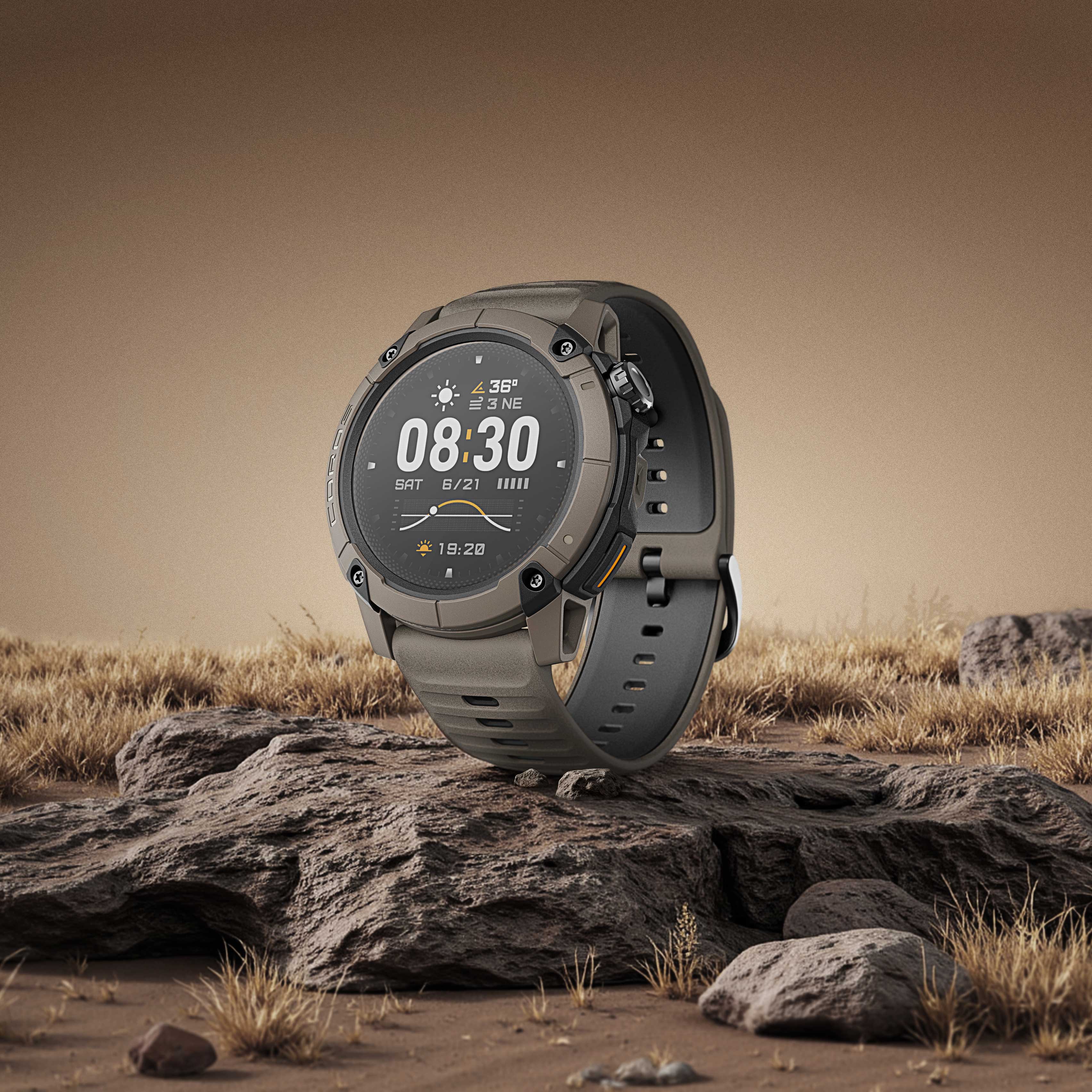COROS NOMAD GPS Watch – Brown