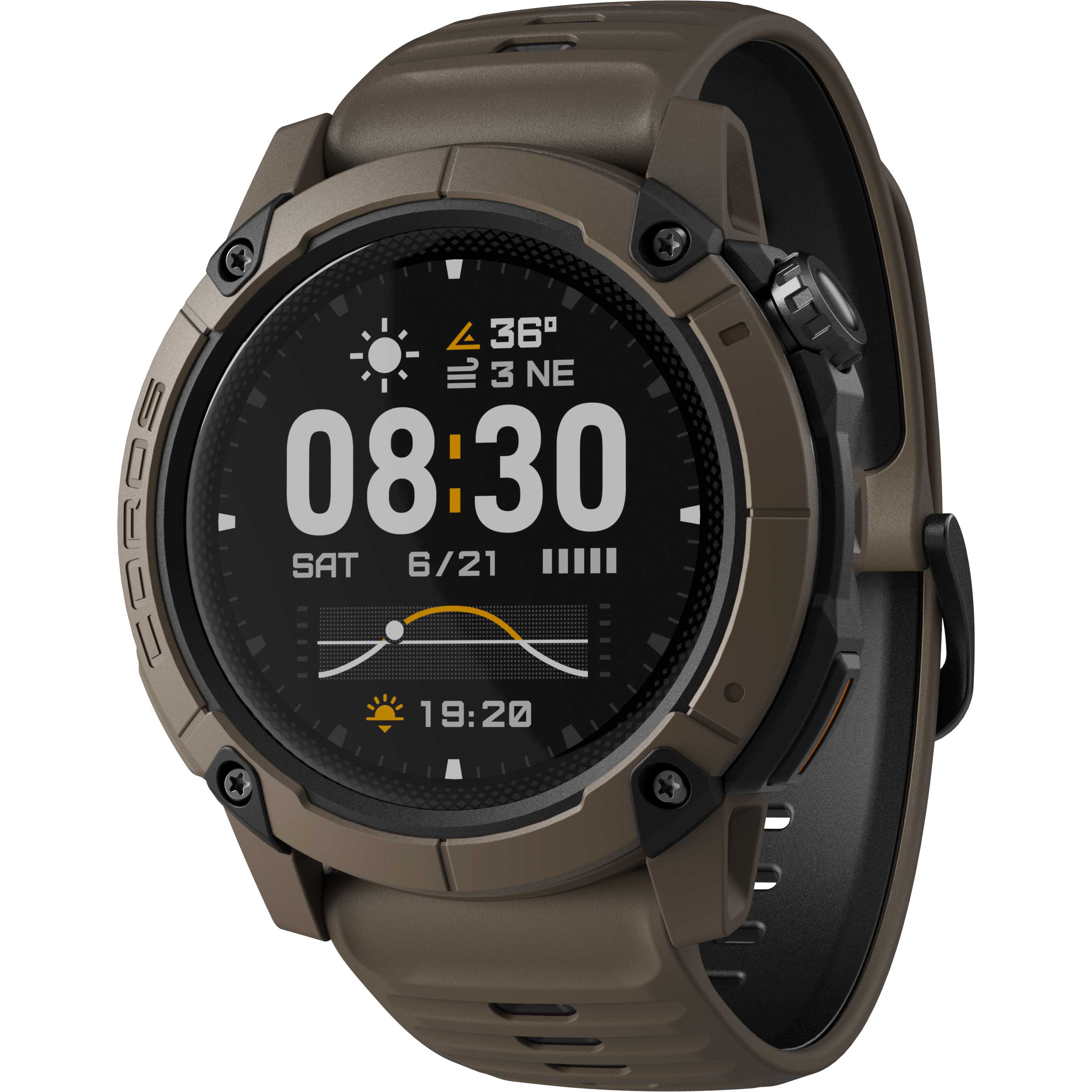 COROS NOMAD GPS-sportsur – brun
