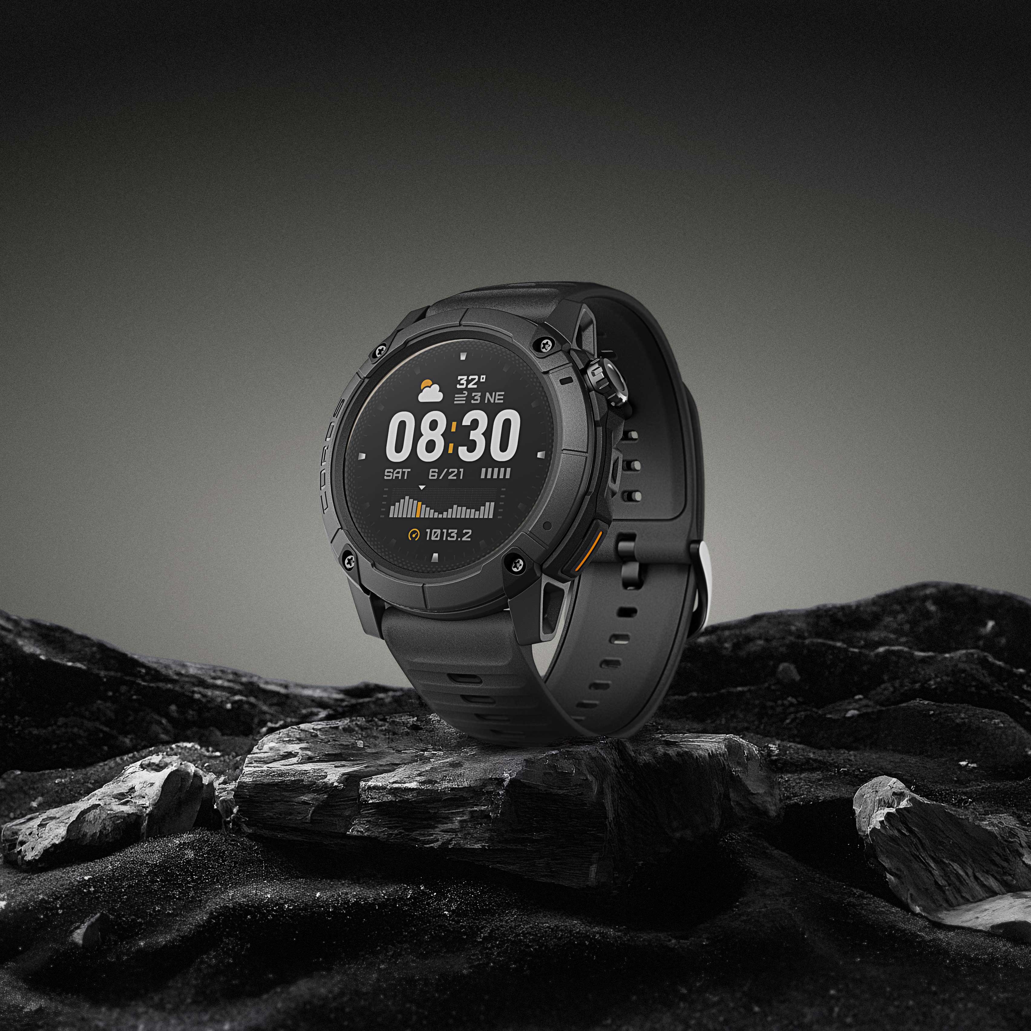 Outdoorowy zegarek GPS COROS APEX 4 42 mm – czarny