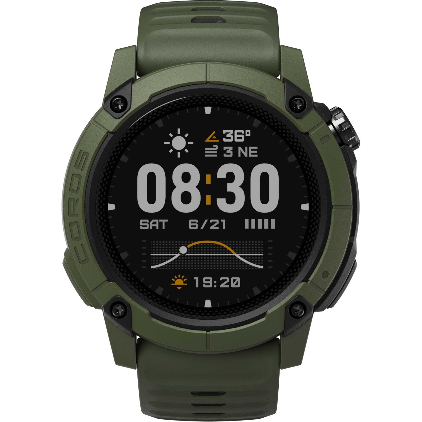 Outdoorowy zegarek GPS COROS APEX 4 42 mm – czarny