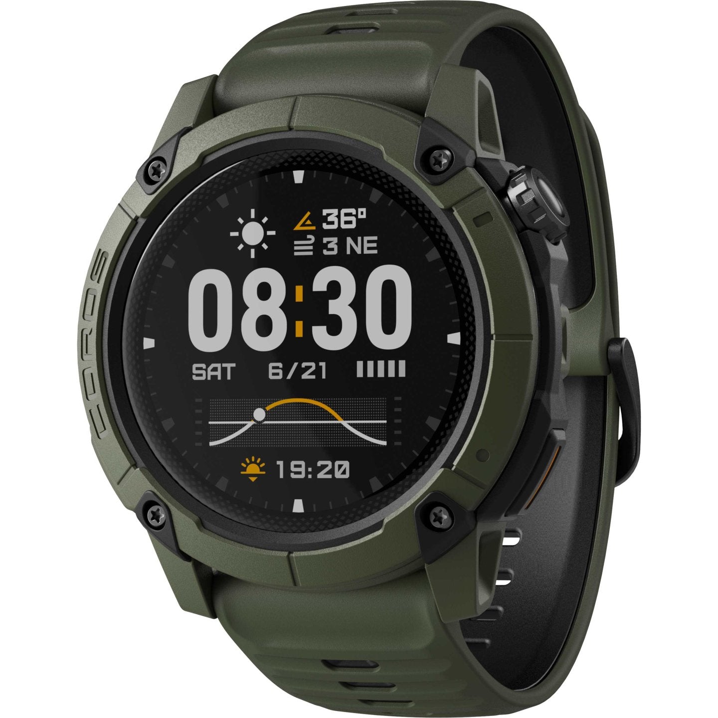 Outdoorowy zegarek GPS COROS APEX 4 42 mm – czarny