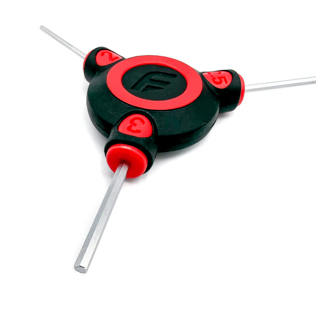 Llave hexagonal de 3 vías FEEDBACK SPORTS (2, 2.5, 3 mm)
