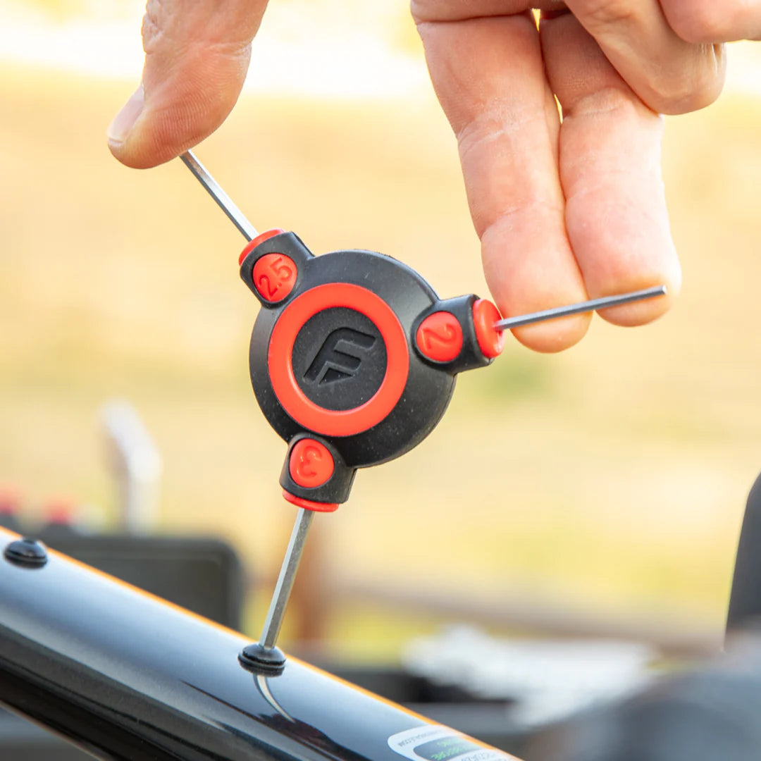 Llave hexagonal de 3 vías FEEDBACK SPORTS (2, 2.5, 3 mm)
