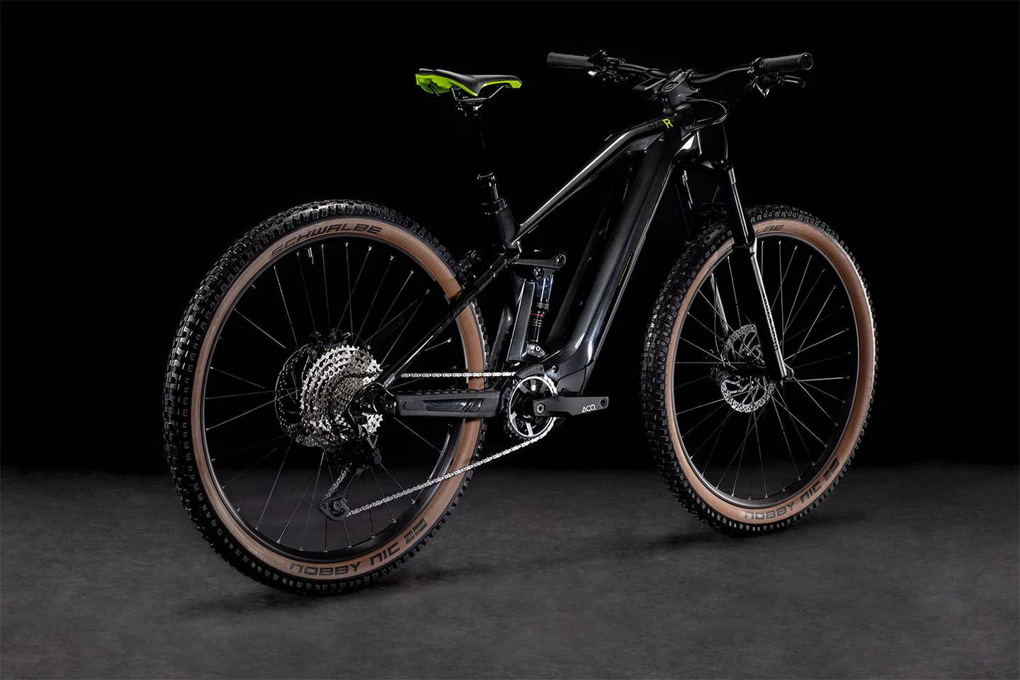 CUBE STEREO HYBRID 140 HPC RACE 625 29 elektrijalgratas – grey´n´green