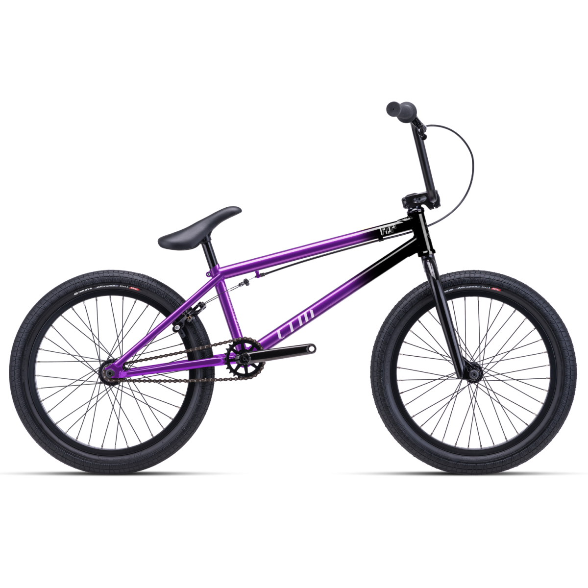 CTM POP HI-TEN BMX 20" Hi-Ten velosipēds - violets/melns