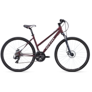 CTM MAXIMA 2.0 28" naiste jalgratas – burgundia