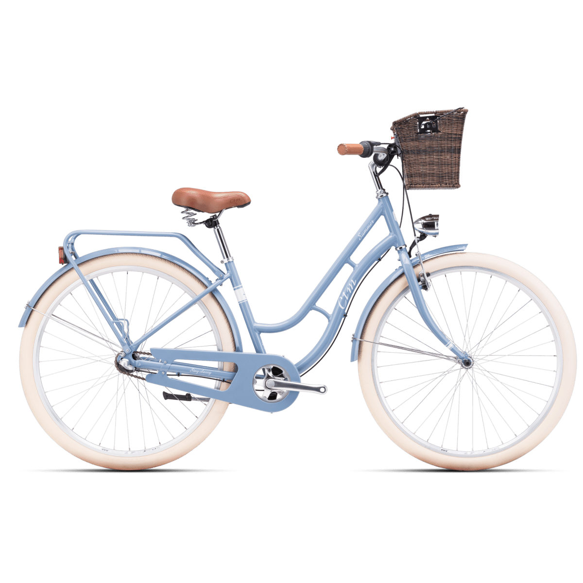 CTM SUMMER CITY 28" women's bike - blue - CTM - Evelostore