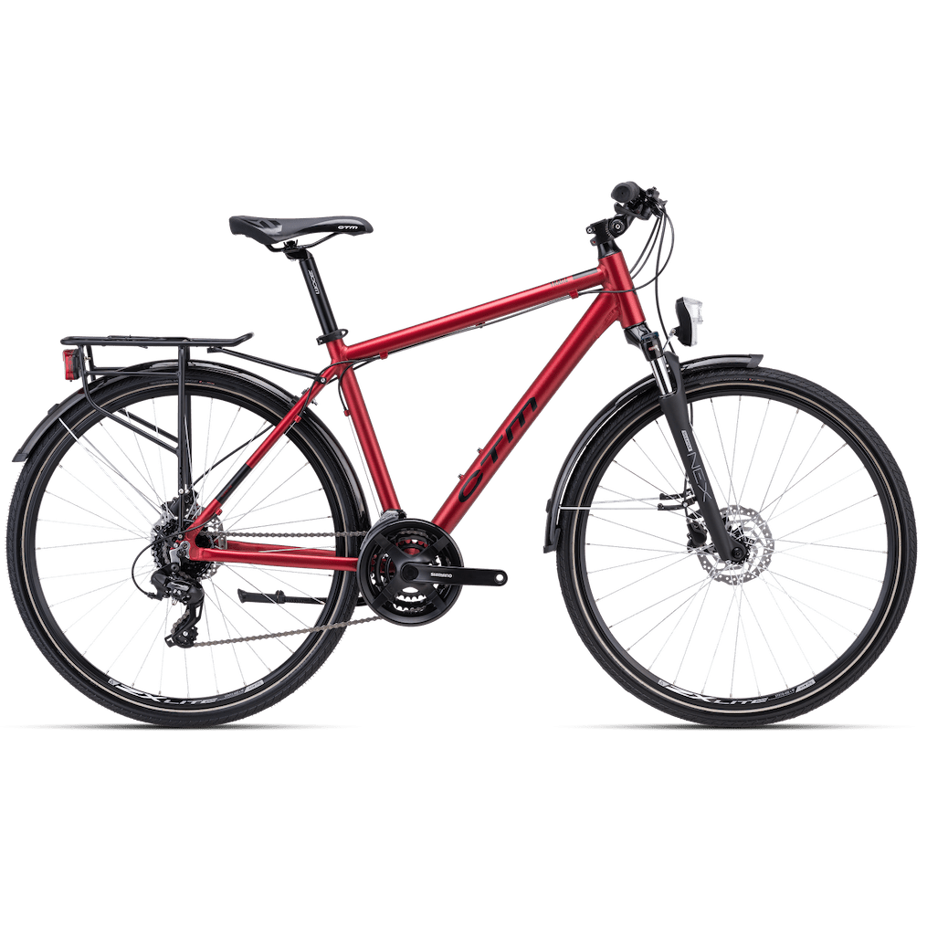 CTM TRANZ 3.0 28" bicycle - red - CTM - Evelostore