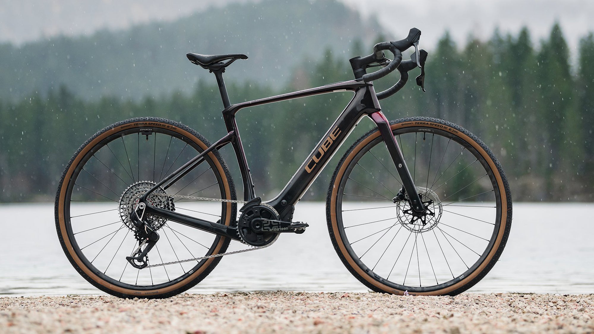 CUBE NUROAD HYBRID C:62 SLT 400X 29 E-Bike – Solareclipse´n´Bronze