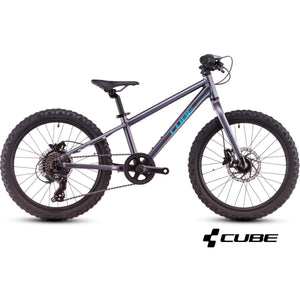 CUBE ACID 200 DISC children bicycle - galactic/cyan - CUBE - Evelostore