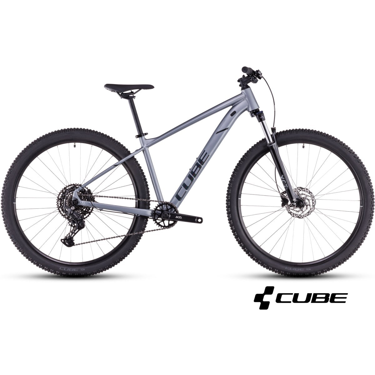 CUBE AIM RACE 29 mountain bike - slategrey´n´rainbowblack