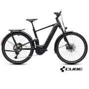 CUBE KATHMANDU HYBRID ONE11 HPC SLT 800 elektro velosipēds - carbon´n´silverdust 2027