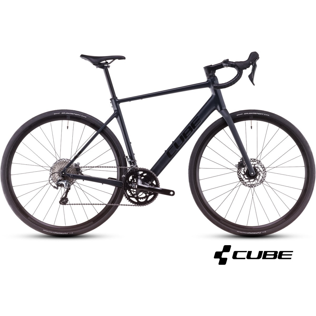 CUBE ATTAIN RACE road bike - night´n´black - CUBE - Evelostore
