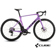 Bicicletta da corsa in carbonio CUBE AGREE C:62 SLX - cosmic purple e nero