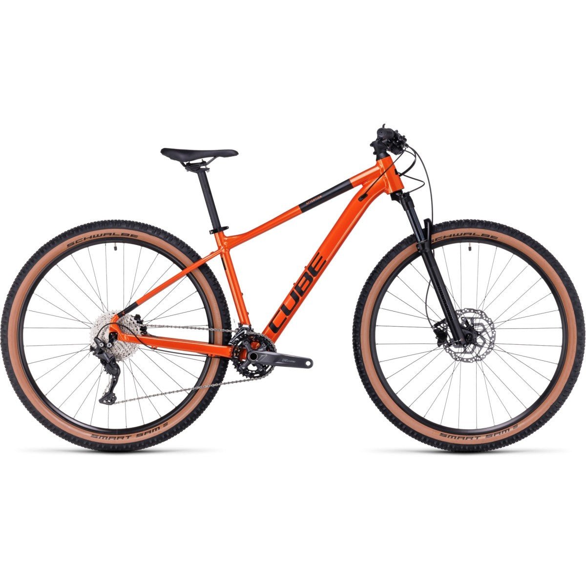 CUBE ATTENTION 29 mountain bike - fireorange´n´black - CUBE - Evelostore