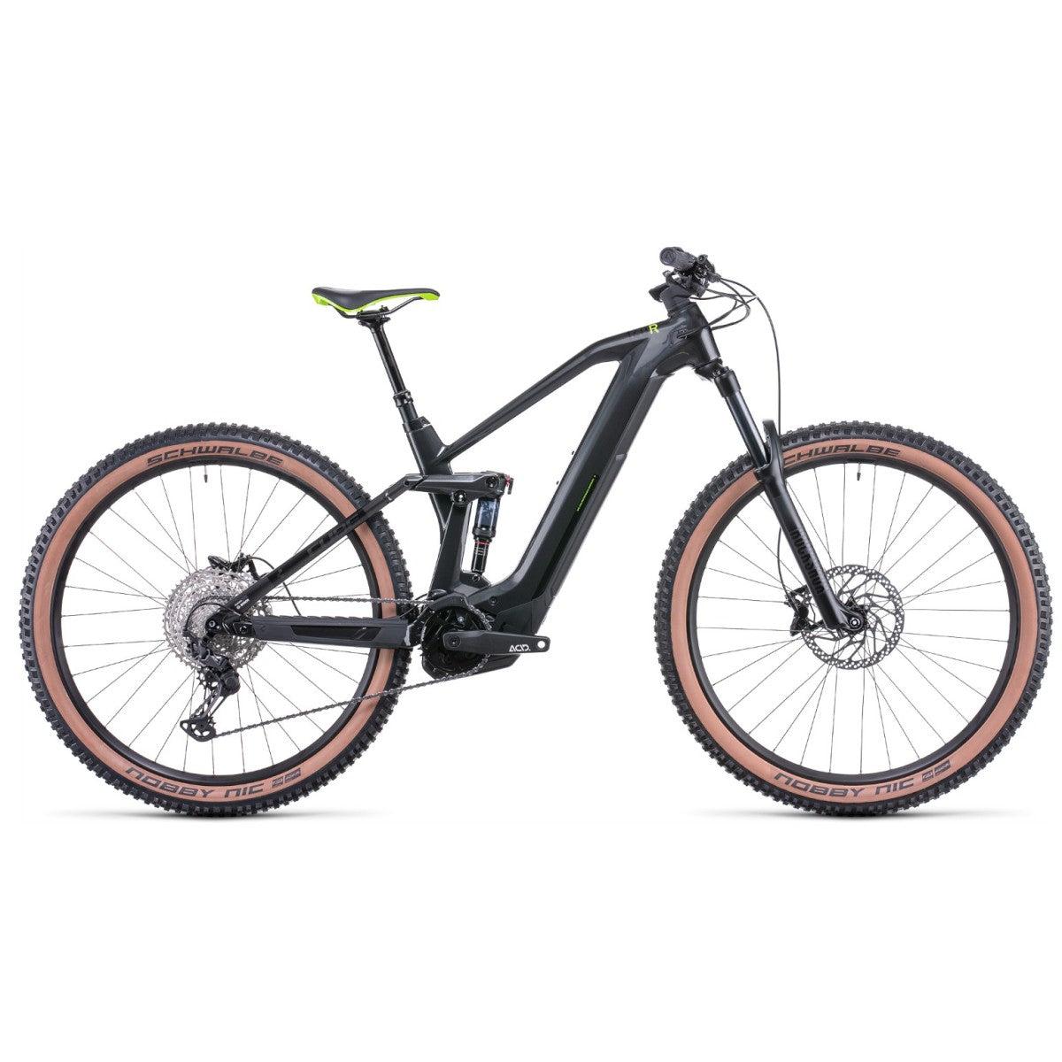 CUBE STEREO HYBRID 140 HPC RACE 625 29 electric bike - grey´n´green