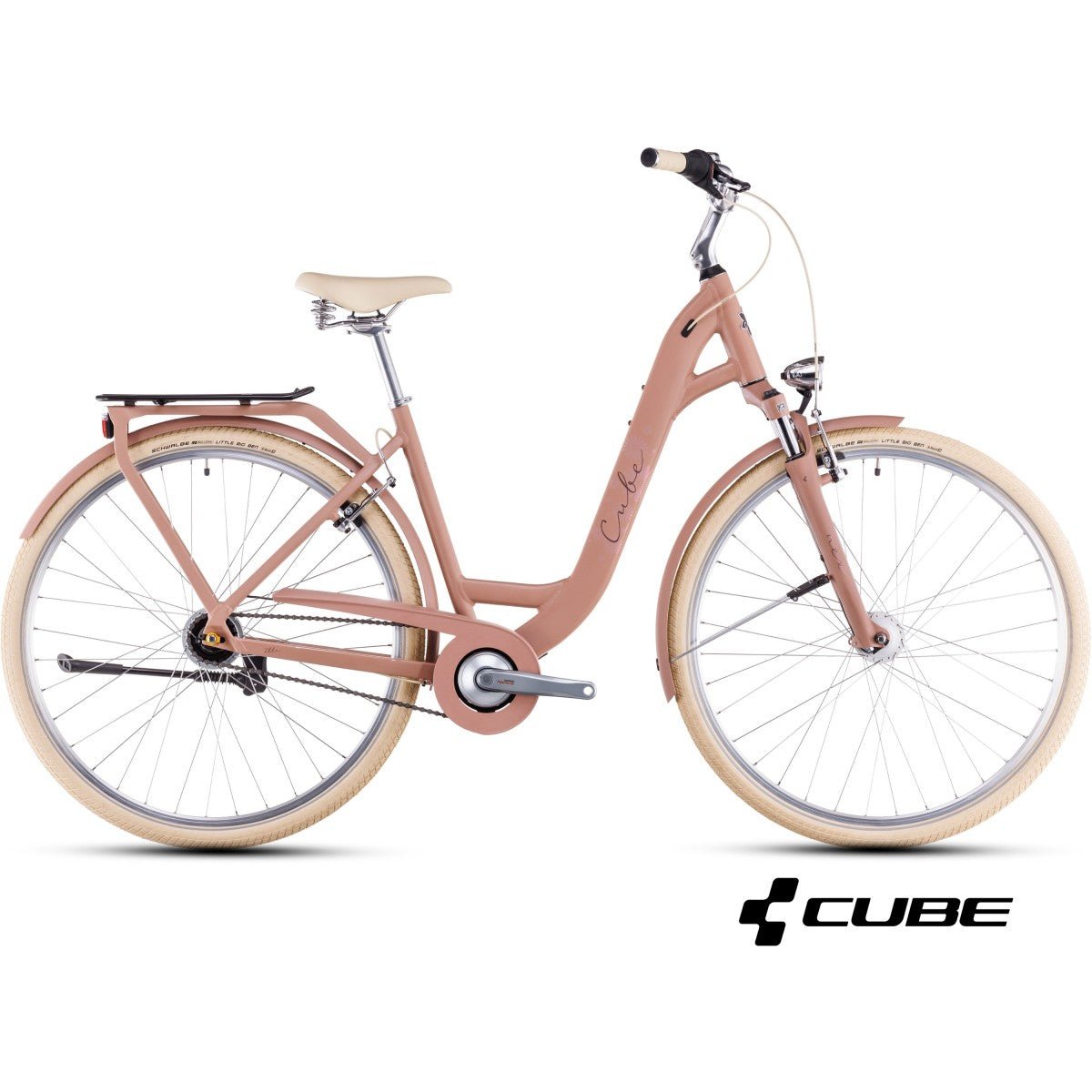 CUBE ELLA 28 city bike - oldpink´n´plum - CUBE - Evelostore