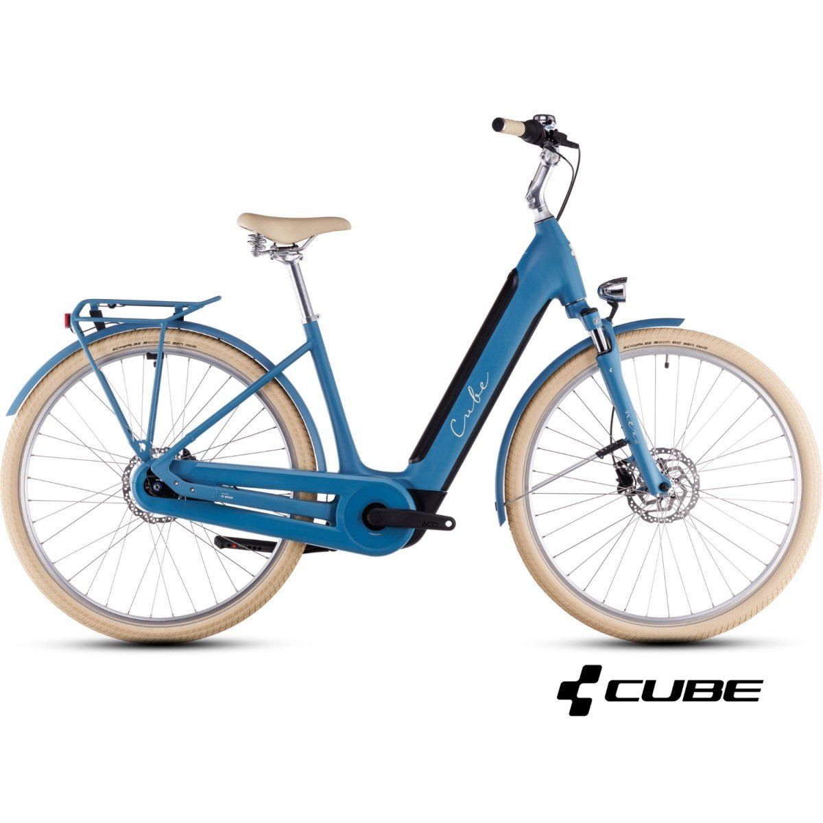 CUBE ELLA HYBRID 500 28 electric bike - sphereblue´n´creme - CUBE - Evelostore