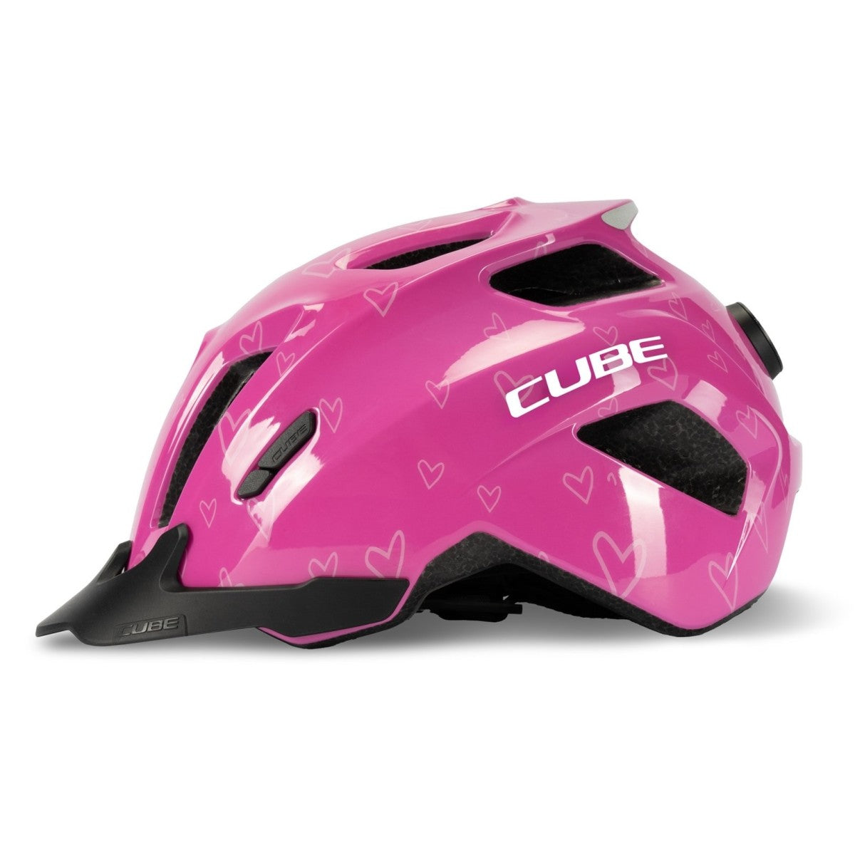 CUBE FINK kids helmet - pink