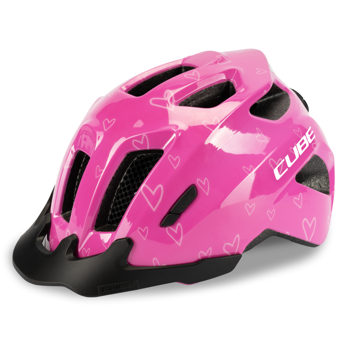 CUBE FINK kids helmet - pink