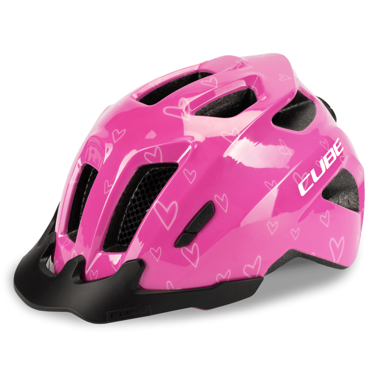 CUBE FINK kids helmet - pink - CUBE - Evelostore