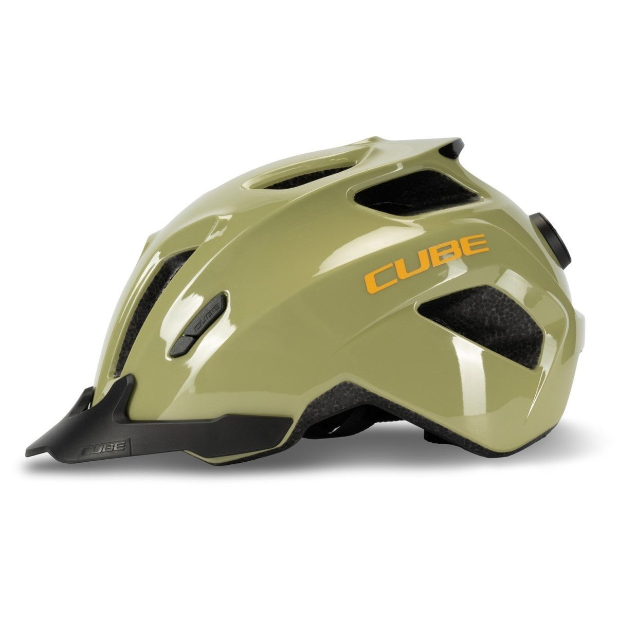 CUBE FINK kids helmet - Light olive - CUBE - Evelostore