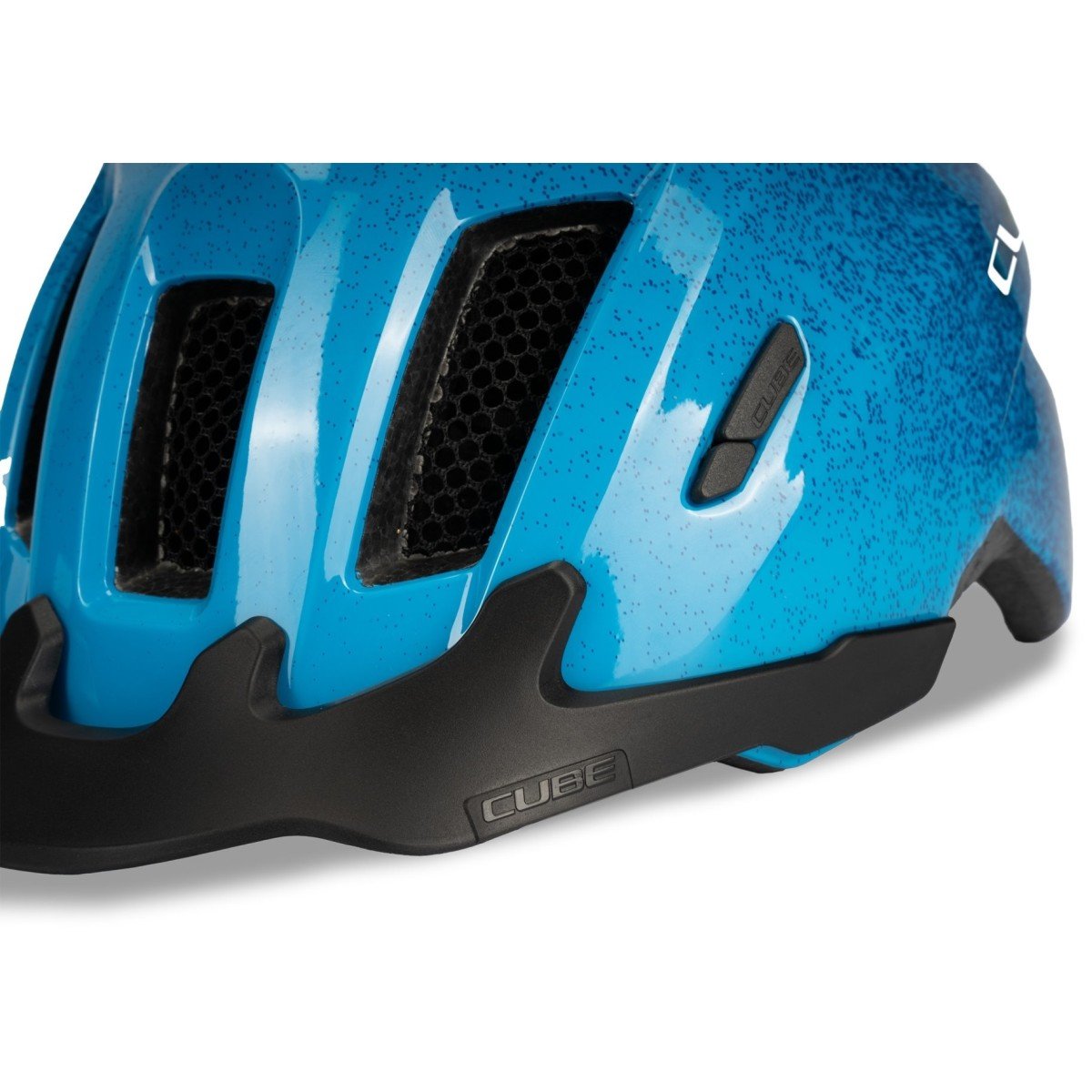 CUBE FINK Kinderhelm – blau, MIPS Junior – Evelostore