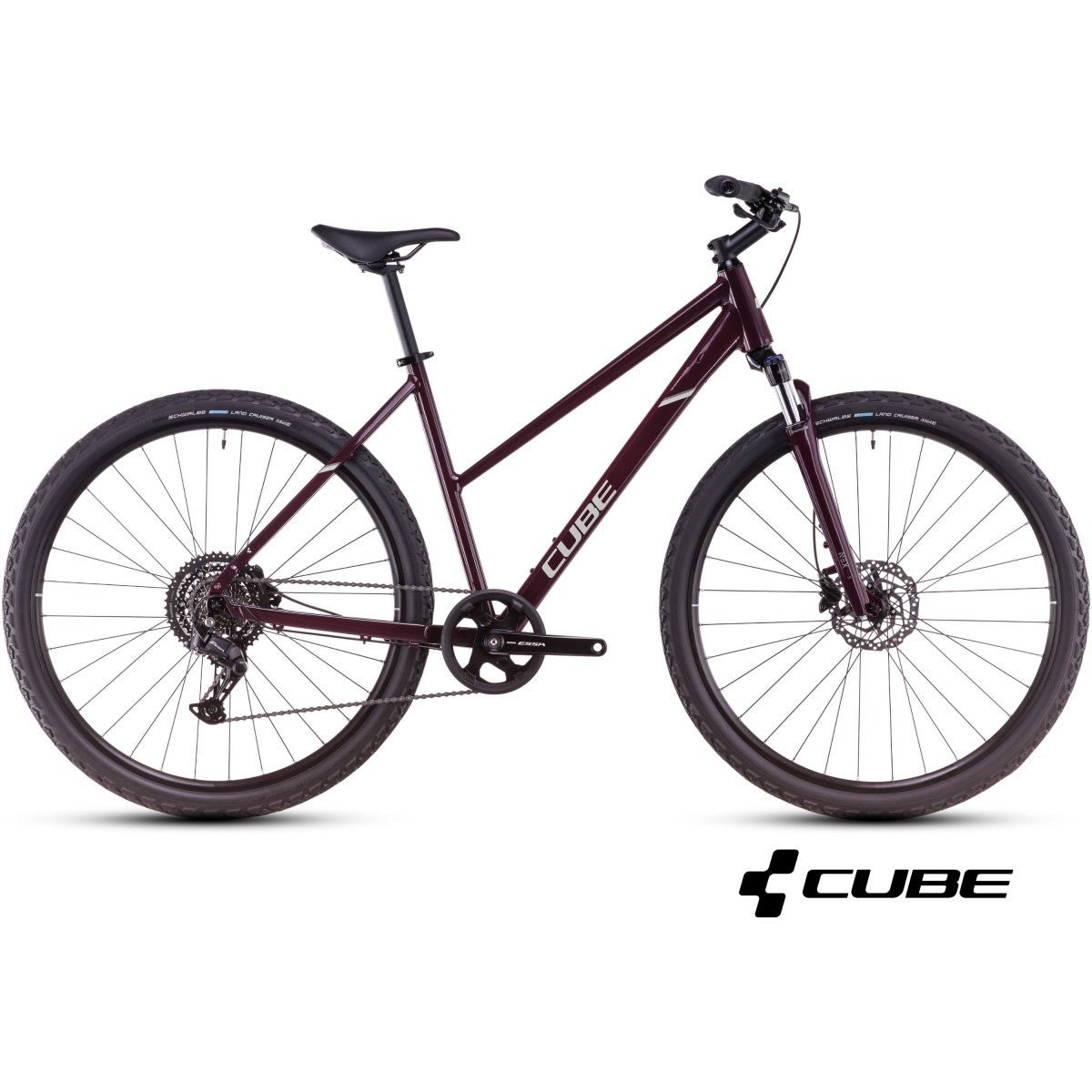 CUBE NATURE ONE 28 trekking bike - amarone´n´lunar - CUBE - Evelostore
