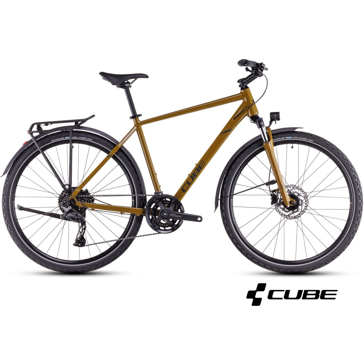CUBE NATURE PRO ALLROAD 28 trekking bike - willowgreen´n´black