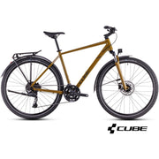 CUBE NATURE PRO ALLROAD 28 trekking bike - willowgreen´n´black - CUBE - Evelostore
