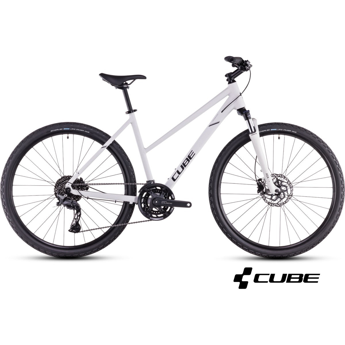 CUBE NATURE PRO 28 Trekkingrad – cotton´n´grey