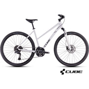 CUBE NATURE PRO 28 trekking bike - cotton´n´grey - CUBE - Evelostore