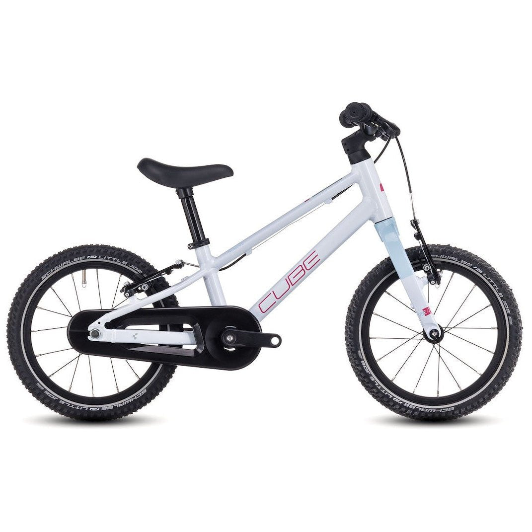 CUBE NUMOVE 140 Kinderfahrrad – weiß/rosa
