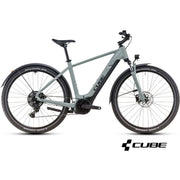 CUBE NURIDE HYBRID PERFORMANCE 500 ALLROAD 28 electric bike - swampgrey´n´black - CUBE - Evelostore
