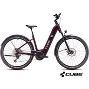 CUBE NURIDE HYBRID SLX 800 ALLROAD 28 electric bike - amarone´n´lunar - CUBE - Evelostore
