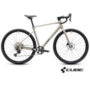 CUBE NUROAD EX 28 gravelcykel – havregrå og sort 2027