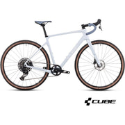 CUBE NUROAD C:62 EX 28 gravel bike - frostwhite´n´white - CUBE - Evelostore
