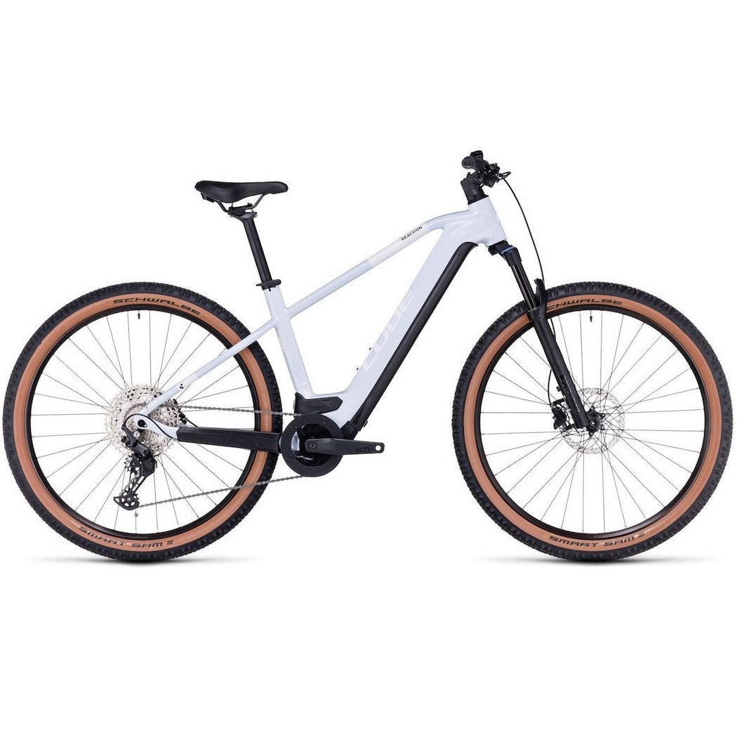 CUBE REACTION HYBRID PRO 750 29 electric bike - flashwhite´n´black - CUBE - Evelostore