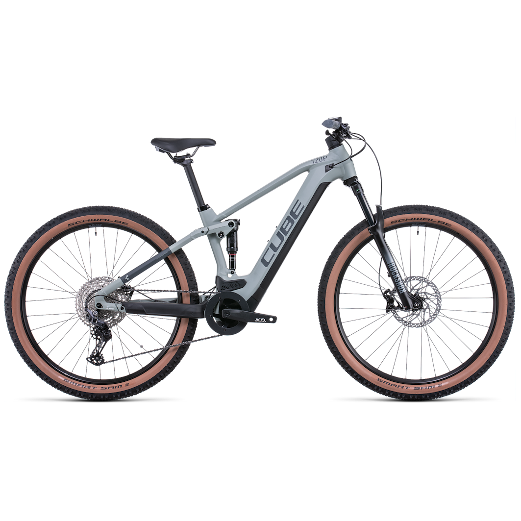 CUBE STEREO HYBRID 120 PRO 625 MTB 29 electric bike - lunar´n´grey