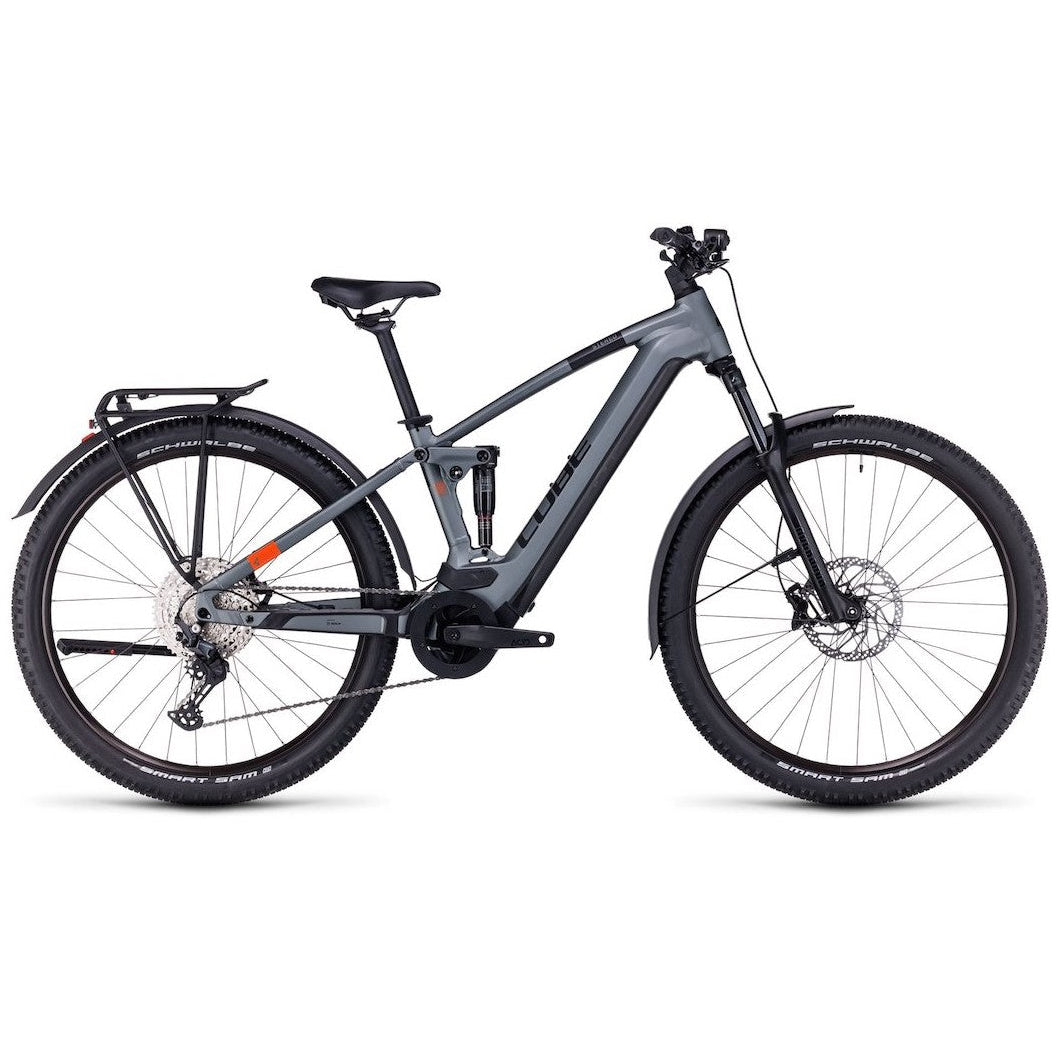 CUBE STEREO HYBRID 120 PRO 750 ALLROAD 29 electric bicycle - flashgrey´n´orange