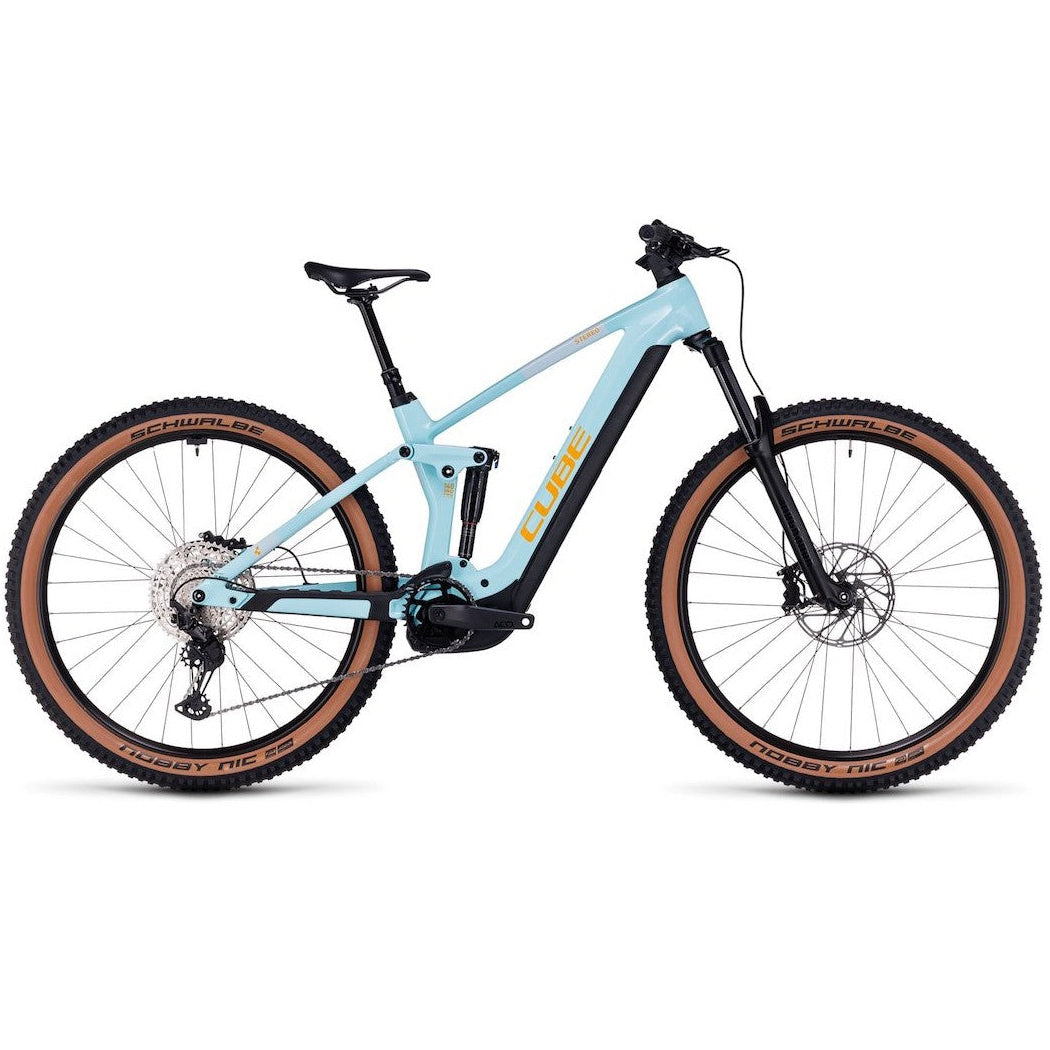 CUBE STEREO HYBRID 140 HPC RACE 625 29 electric bike - dazzle´n´orange