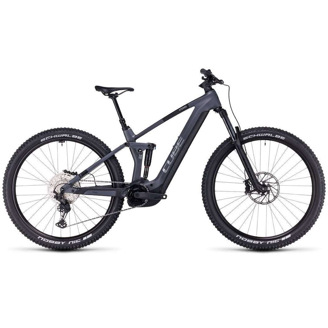 CUBE STEREO HYBRID 140 HPC RACE 750 29 electric bike - grey´n´chrome