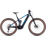 CUBE STEREO HYBRID 140 HPC SLX 750 29 electric mountainbike - liquidblue´n´blue
