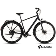 CUBE TOURING ONE 28 Tūrisma velosipēds - night n chrome