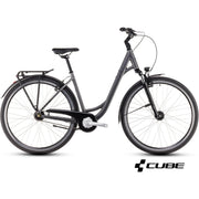 CUBE TOWN ONE 28 city bike - slateblack´n´lunar - CUBE - Evelostore