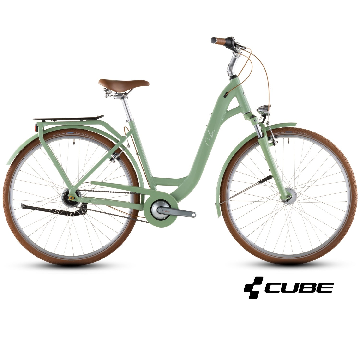 CUBE ARUBA HYBRID 600 28 electric bike - cactus´n´brown