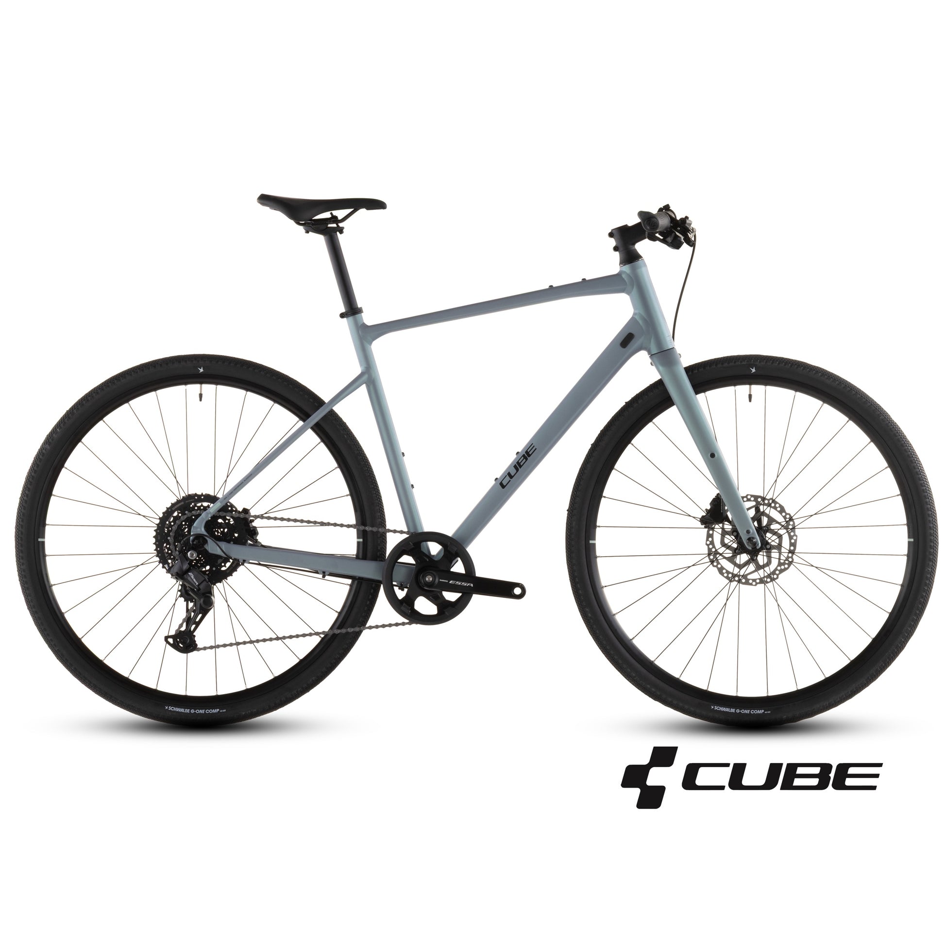 CUBE NULANE ONE city bike - greysage´n´black - CUBE - Evelostore