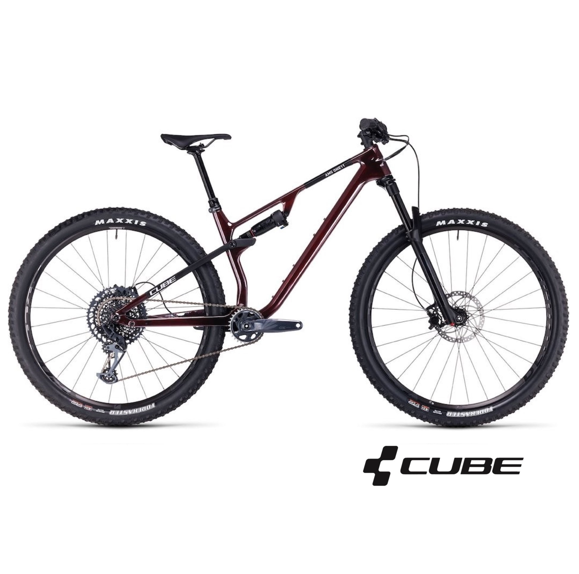 CUBE AMS ONE11 C:68X PRO 29 mountain bike - red - CUBE - Evelostore