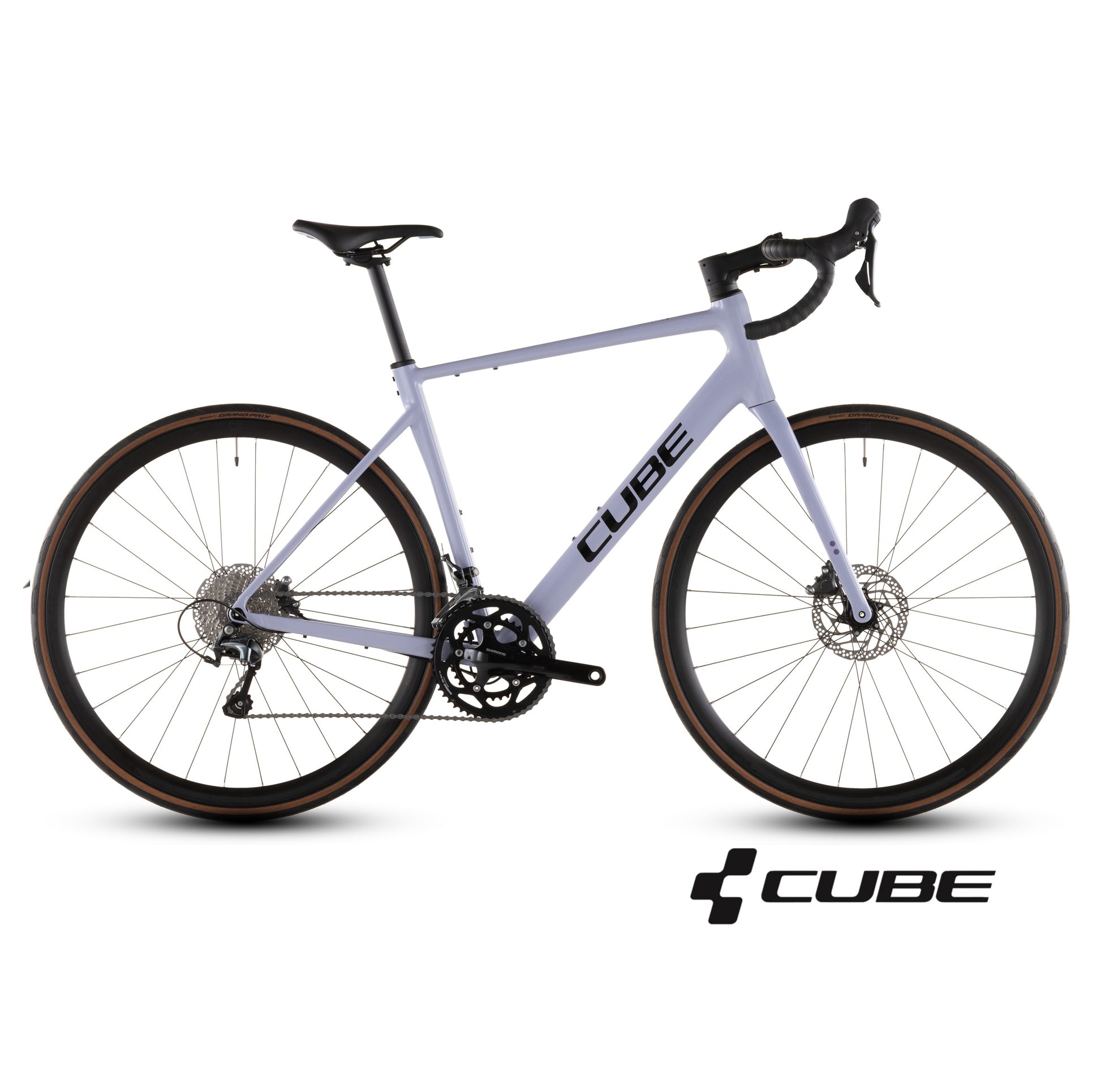 CUBE Attain Race Cyclamen 'n' Black – Leichtes Rennrad – Evelostore