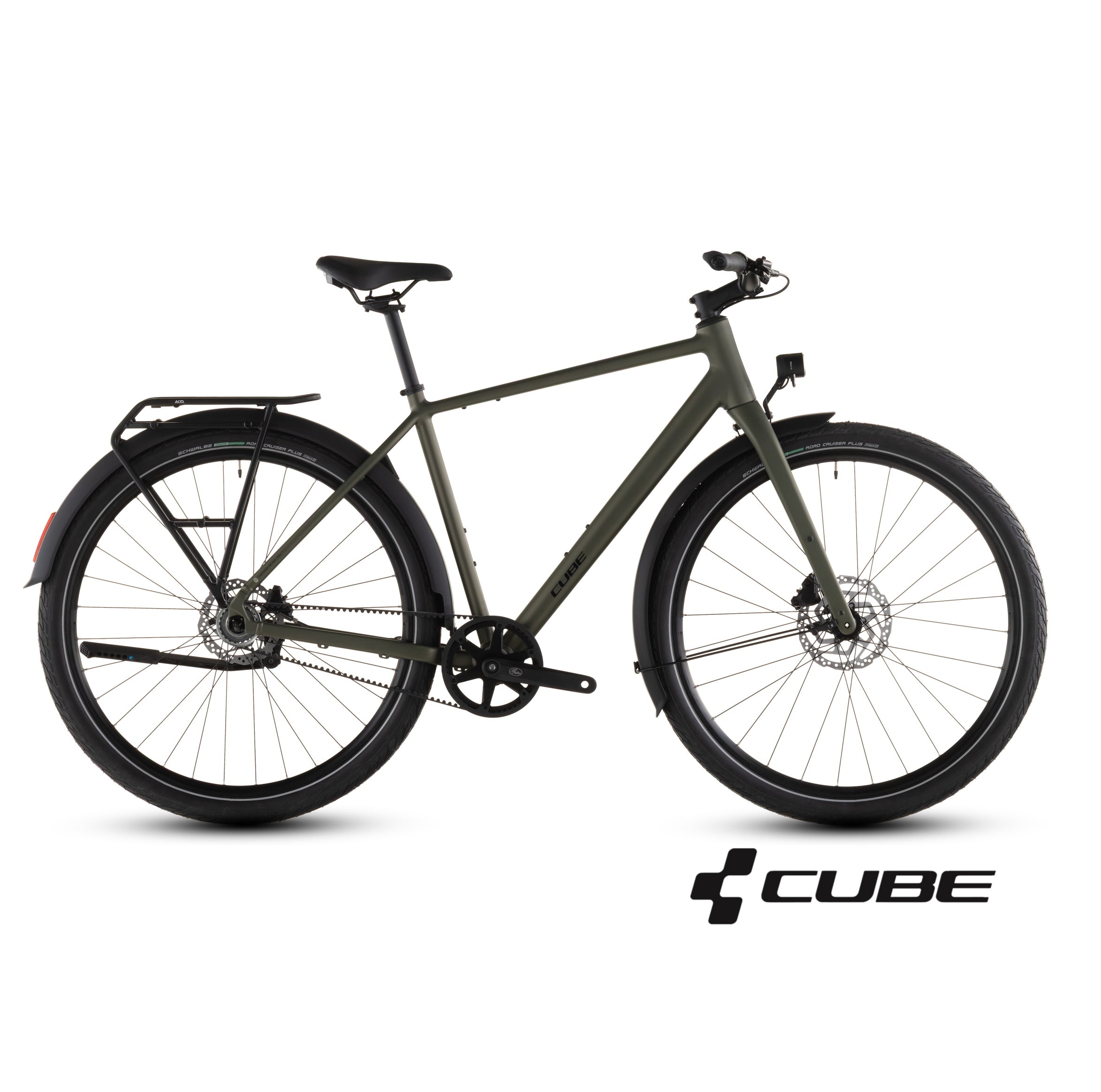 CUBE EDITOR ONE FE komforta velosipēds - reedgreen´n´black